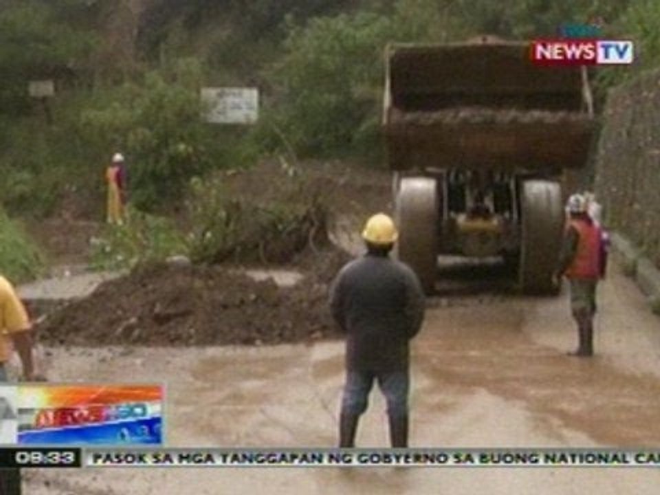 NTG: Mines and Geosciences Bureau, nagbabala sa posibleng sunud-sunod na landslide sa Benguet