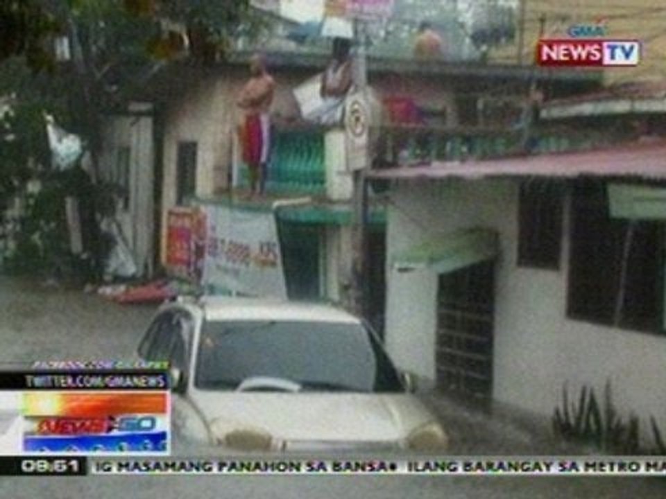 NTG: Baha sa Barangay Roxas District sa QC, lampas tao na
