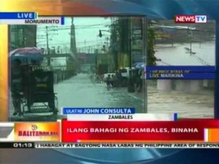 BT: Ilang bahagi ng Zambales, binaha