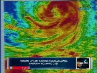 Saksi: NDRRMC Update kaugnay ng masamang panahon