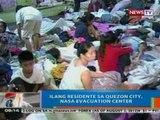 NTG: Ilang residente sa QC, nasa evacuation center