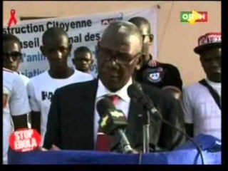 1ere Édition du Rap Show Jeune à Kaye pour sensibiliser sur le Virus Ebola et le VIH SIDA.