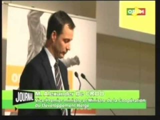 Lancement de l'Année Européenne pour le Développement 2015 à Bruxelles.