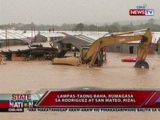 SONA: Lampas-taong baha, rumagasa sa Rodriguez at San Mateo, Rizal