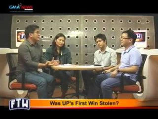 FTW: Was UP's First Win Stolen?