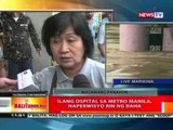 BT: Ilang ospital sa Metro Manila, naperwisyo rin ng baha