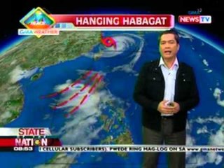 SONA: Weather update as of 8:49 p.m. (Aug. 7, 2012)