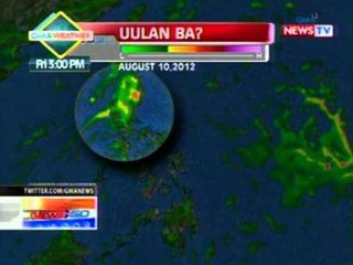 NTG: Weather update as of 9:50 a.m. (Aug. 10, 2012)