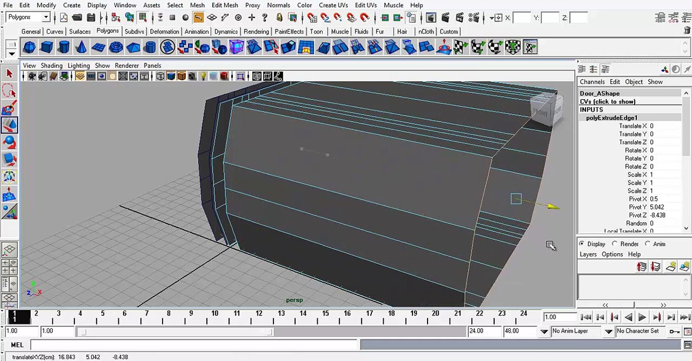 Introduction Autodesk Maya ( Creating A Game-Ready Sci-Fi Environment in Maya )Blocking_out_room(720p)