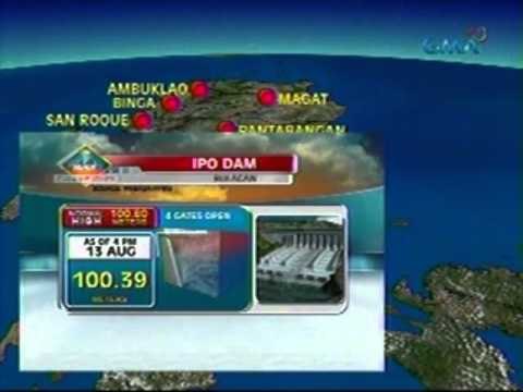 24 Oras: Dam Monitoring (August 13, 2012)