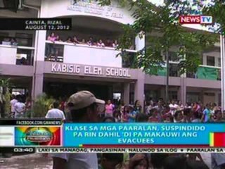 BP: Ilang bayan sa Bulacan, baha pa rin dahil sa pagpapakawala ng tubig ng mga dam