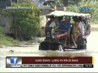 24oras: Ilang bahay, lubog pa rin sa baha