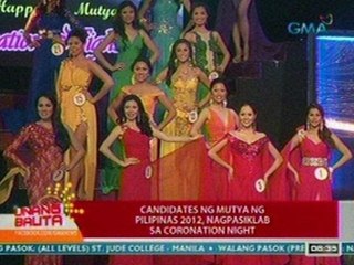 UB: Candidates ng Mutya ng Pilipinas 2012, nagpasiklab sa coronation night