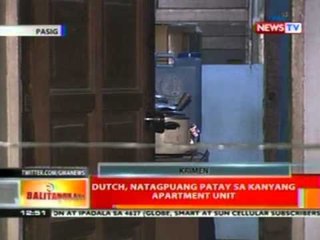 BT: Dutch, natagpuang patay sa kanyang apartment unit