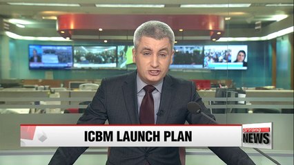 N. Korea says it will test-fire ICBM in due course