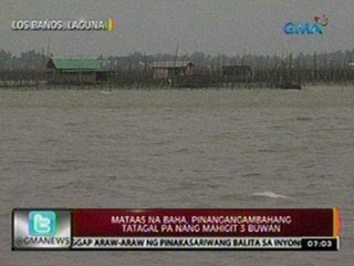 24 Oras: Mataas na baha,   pinangangambang tatagal pa nang   mahigit mahigit 3 buwan