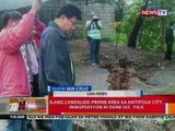 BT: Ilang landslide-prone area sa Antipolo City, ininspeksyon ni DENR Sec. Paje