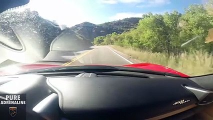 Cet homme fait le malin mais, se plante avec une Ferrari de location