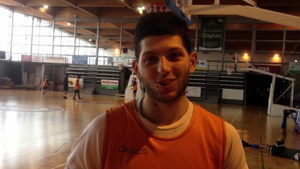 Elio Sadiku avant CCBB - Cherbourg