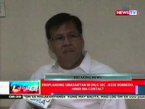 NTL: Eroplanong sinasakyan ni DILG Sec. Jesse Robredo, 'di ma-contact
