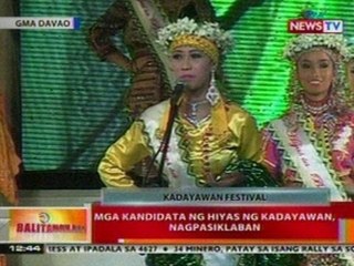 BT: Mga kandidata ng Hiyas ng Kadayawan, nagpasiklaban