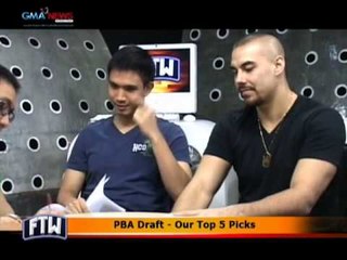 FTW: PBA Draft - Our Top 5 Picks