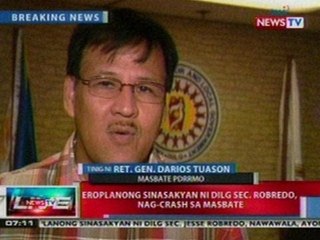 NTL: Search and rescue operation sa bumagsak na eroplano ni Sec. Robredo, nagpapatuloy