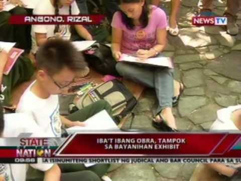 SONA: Iba't ibang obra, tampok sa bayanihan exhibit