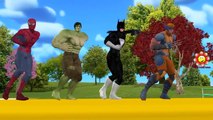 SuperHeroes Battles Finger Family Childrens Songs | SuperHero Nursery Rhymes Kids Songs 3D Animated