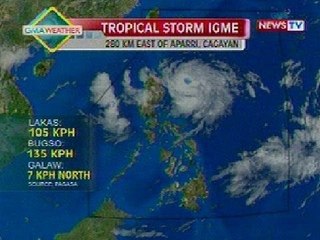 BT: Weather update as of 12:24pm (Aug 20, 2012)