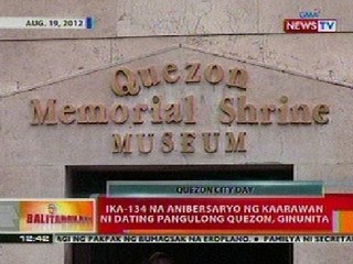 BT: Ika-134 na anibersaryo ng kaarawan ni Dating Pangulong Quezon, ginunita