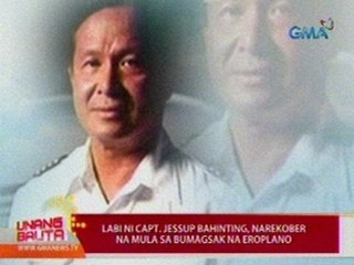 UB: EXCLUSIVE: Labi ni Capt. Jessup Bahinting, narekober na mula sa bumagsak na eroplano