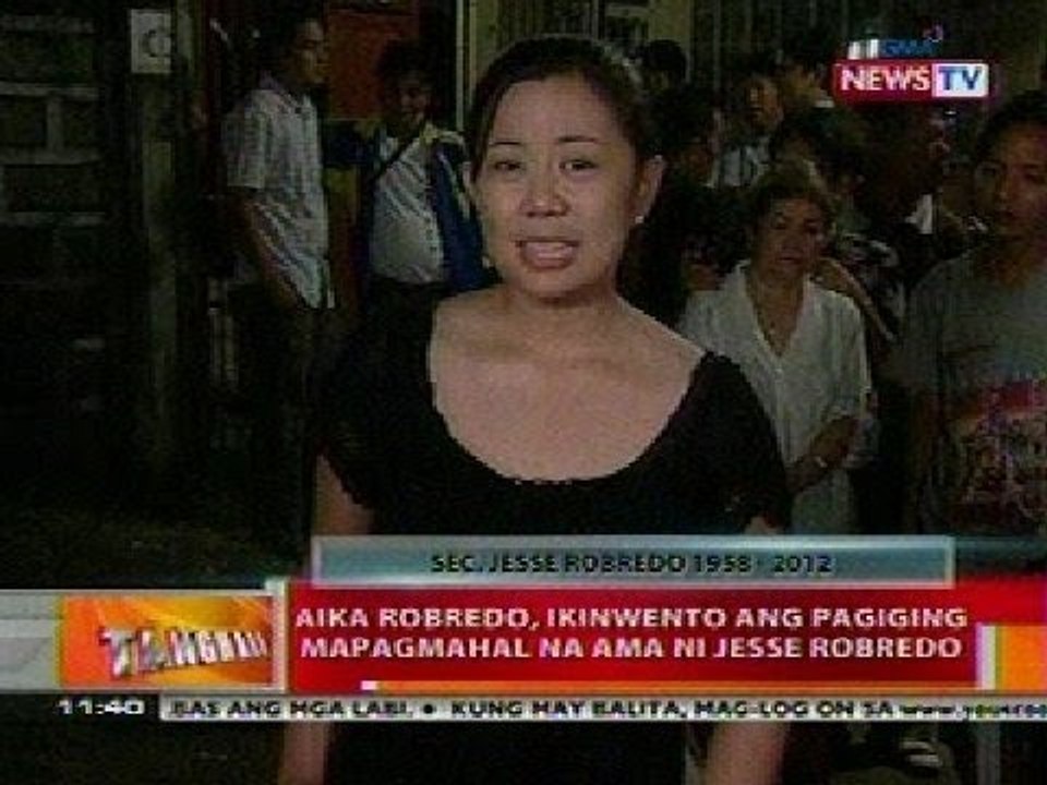 BT:  Aika Robredo, ikinwento ang pagiging mapagmahal na ama ni Jesse Robredo