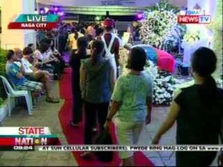 SONA: Mga nais magbigay ng huling   respeto kay Sec. Robredo, dagsa