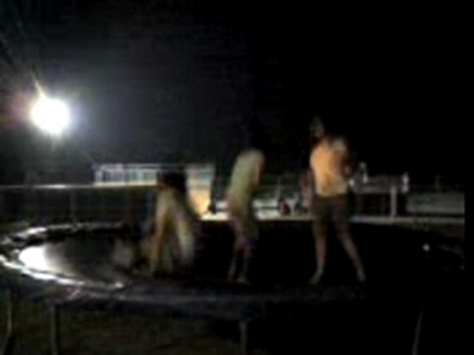 Our giant trampoline