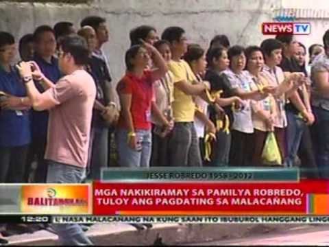 BT: Mga nakikiramay sa pamilya Robredo, tuloy ang pagdating sa Malacanang