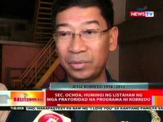 BT: OIC ng DILG na si Sec. Ochoa, hindi raw mag-oopisina sa dating tanggapan ni Robredo
