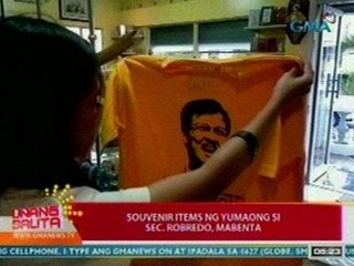 UB: Souvenir items ng yumaong si Sec. Robredo, mabenta