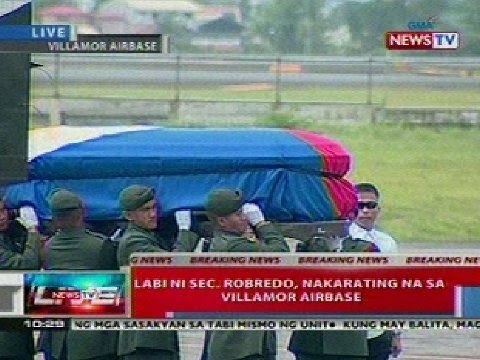 NTL: Labi ni Sec. Robredo, nakarating na sa Villamor airbase