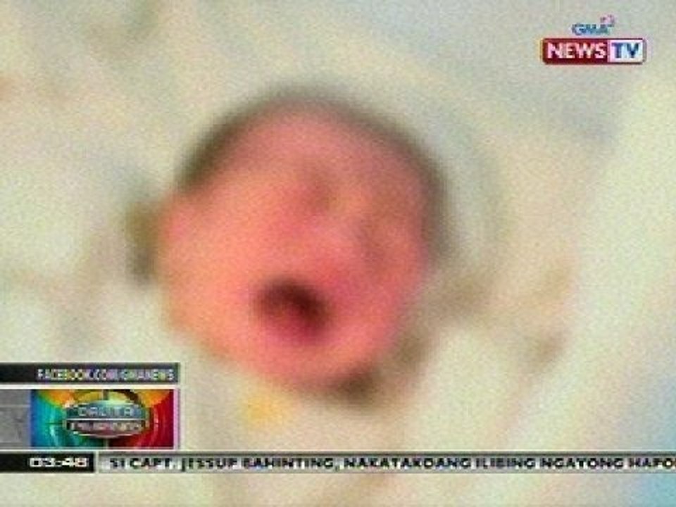 BP: Bagong silang na sanggol sa Davao, nakita sa isang basurahan
