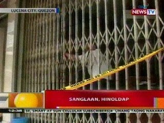 BT: Sanglaan sa Quezon, hinoldap