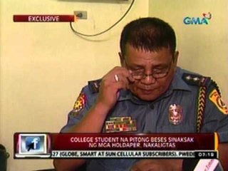 24 Oras: College student na pitong beses sinaksak ng mga holdaper,   nakaligtas