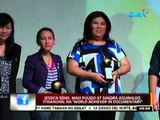 24 Oras: Jessica Soho, pinarangalanan para sa pagtataguyod ng wikang Filipino sa pamamahayag