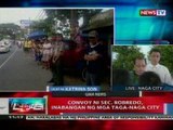 NTL: Convoy ni Sec. Robredo, inabangan ng mga taga-Naga City
