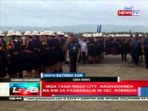 NTL: Mga taga-Naga, naghahanda na rin sa pagbabalik si Sec. Robredo