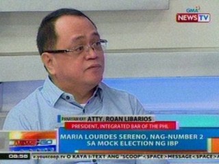 NTG: Panayam kay Integrated Bar of the Philippines Pres. Atty. Roan Libarios