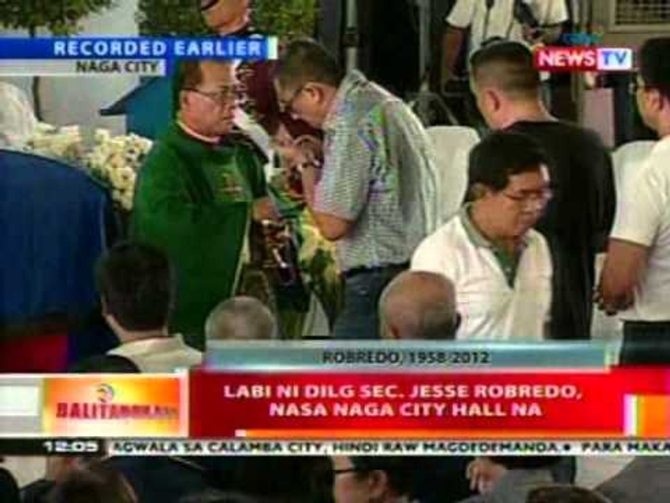 BT: Labi ni Sec. Robredo, nasa Naga City Hall na