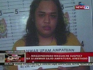 QRT: Maguindanao massacre suspect na si Anwar Sajid Ampatuan, arestado