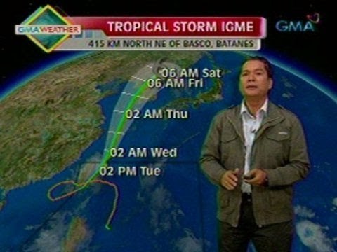 24Oras: Weather update as of 7:03 p.m. (Aug. 28, 2012)