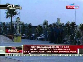 QRT: Labi ni Sec. Robredo, na-cremate na